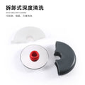 New round rolling pizza cutter with protective cover, detachable and washable stainless steel pizza wheel, kitchen tool