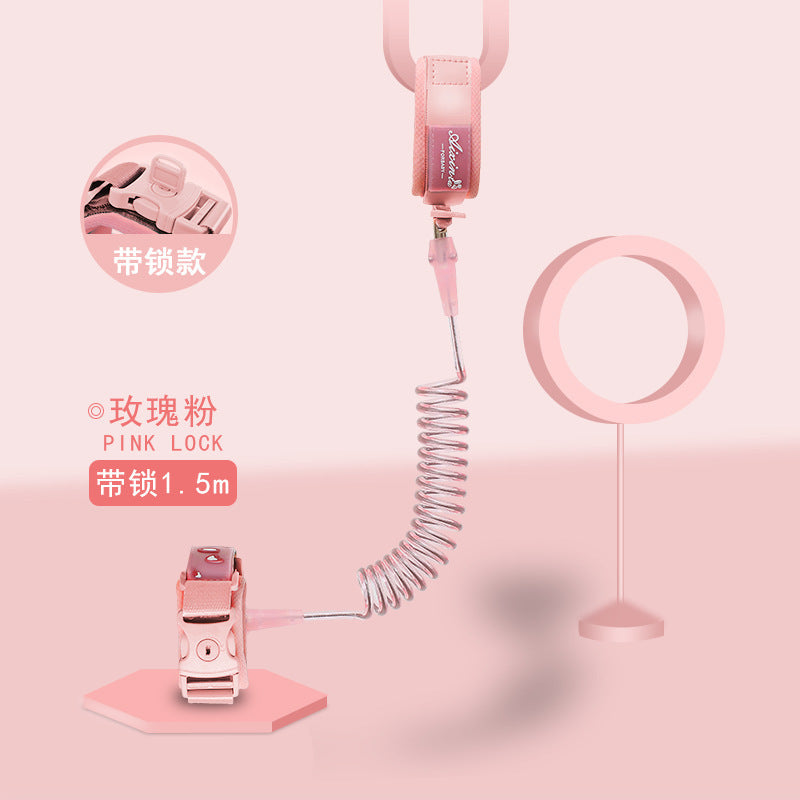 Factory in stock anti-lost belt anti-lost kids prevent baby kids from losing security bracelet traction rope
