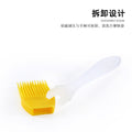Zibo barbecue manufacturer spot baking silicone small split brush barbecue brush silicone oil brush cake barbecue brush