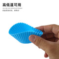 Ready-to-ship silicone muffin cups in macaron and candy colors. large-sized cake cupcake molds, direct from the factory