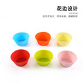 Ready-to-ship silicone muffin cups in macaron and candy colors. large-sized cake cupcake molds, direct from the factory