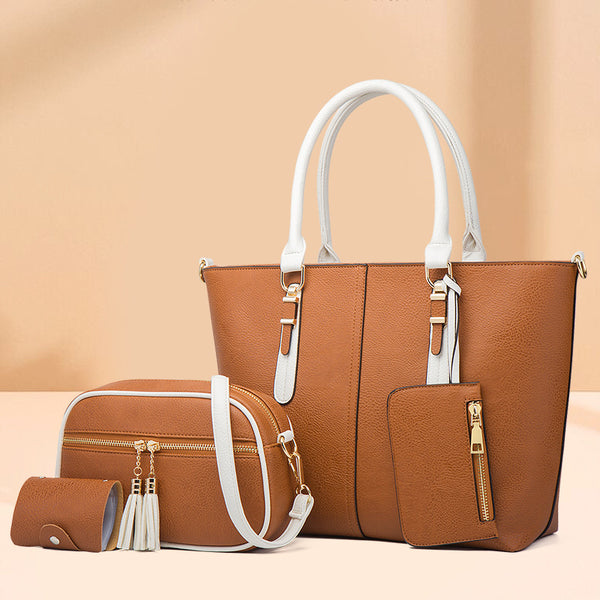 Bag women's 2024 new trendy women's bag fashion color matching mother and child bag fresh crossbody shoulder handbag women's bag delivery