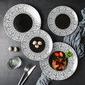 Nordic plating dishes - minimalist creative western dinner plates, pasta plates, western dessert plates, unique restaurant plates - wholesale