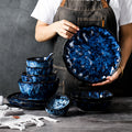 Japanese ceramic kiln turned into household dishes, flat plates, deep plates, fish plates, creative rice bowls and plates, factory wholesale