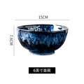 Japanese ceramic kiln turned into household dishes, flat plates, deep plates, fish plates, creative rice bowls and plates, factory wholesale