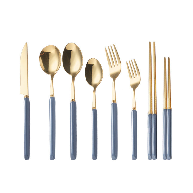 Customizable luxury nis stainless steel cutlery set - knives, forks, and spoons for home use, hotel supplies, and more