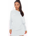 supply fashionheattech bat shirt knittingsweaterfashion version long sleeves hip-covering short skirt