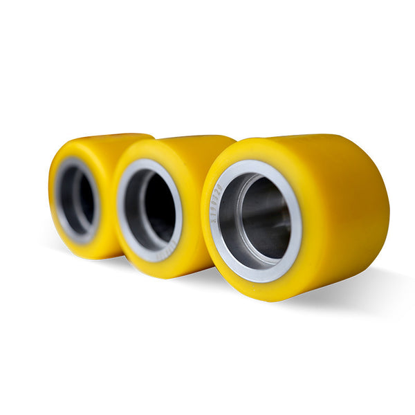 Zhongli electric forklift PU wheel manufacturer accessories bearing wheel polyurethane wheel genuine bearing wheel small wheel promotion wheel