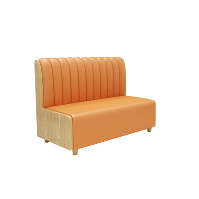 Cafe milk tea shop card seat sofa commercial canteen restaurant table and chair combination snack barbecue hot pot shop dining table and chair