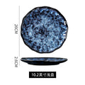 Japanese ceramic kiln turned into household dishes, flat plates, deep plates, fish plates, creative rice bowls and plates, factory wholesale