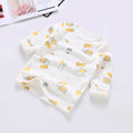 Baby bottom shirt pure cotton t-shirt spring & fall infant cartoon tops baby boy girl single piece baby long sleeves