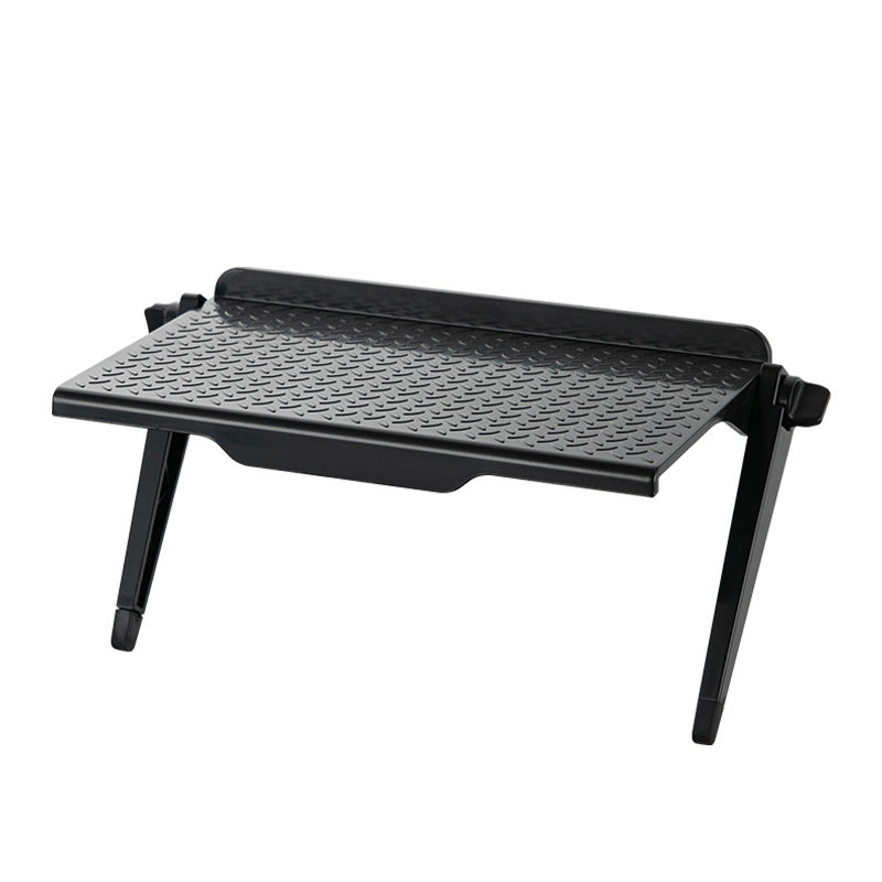 No punching computer monitor rack desktop plastic storage rack home TV set-top box router bracket