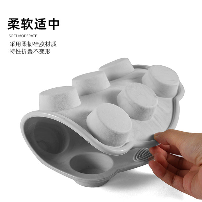 Diy silicone mold baking cookies cake oven for home rice cake suit grinding tool silicone tool