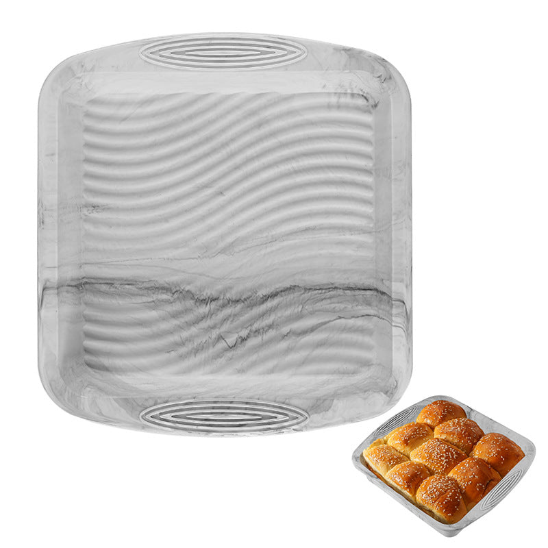 Silicone utensils square corrugated bread mold cake toast baking pan easy release cake baking silicone mold