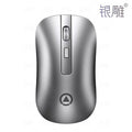 Silver sculpt a2 wireless charging bluetooth mouse - illuminated, silent, computer accessories, office supplies - cross-border amazon wholesale from manufacturer
