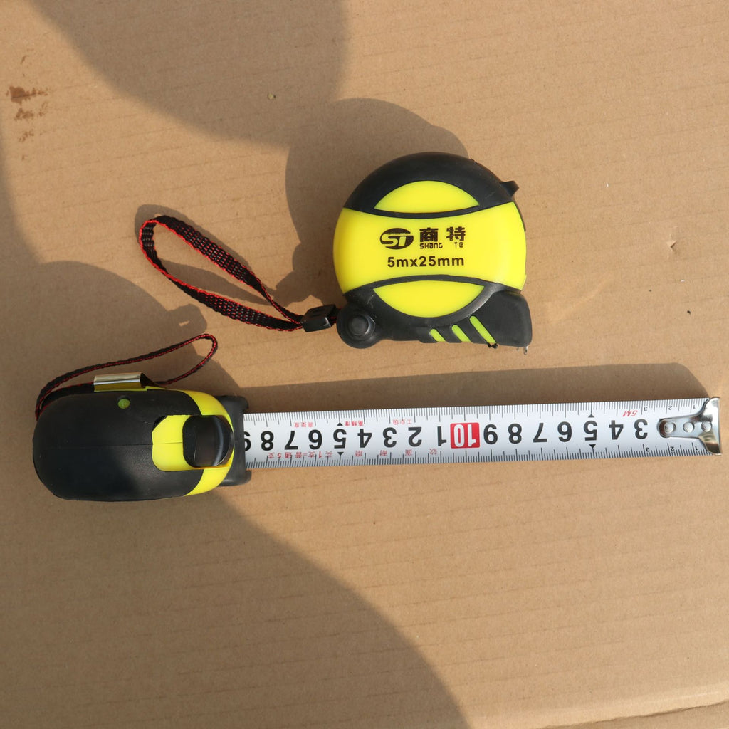 Free shipping steel tape measure 5m tape measure wear-resistant matte ruler glue 7.5 meters ruler drop-resistant 10 meters wholesale manufacturer box ruler