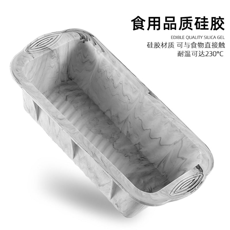 New in stock silicone toast bread mold colorful diy cake mold