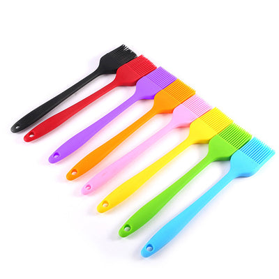 Small all-in-one silicone oil brush kitchen edible pancake brush oil brush baking tool barbecue brush
