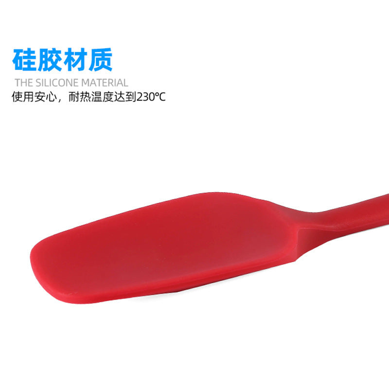 Factory direct supply of baking tools 28cm large all-in-one silicone butter spatula cream spatula spatula wholesale