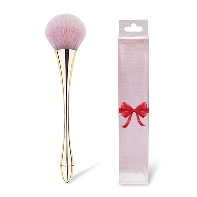 Single large small waist makeup brush beauty tool blush brush round head dust brush soft bristle loose powder brush makeup brush