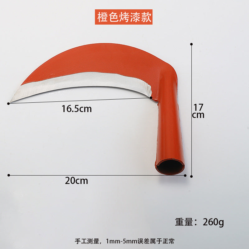 除草工具农用镰刀家用收割刀砍割两用弯刀厂家砍柴刀长柄割草神器