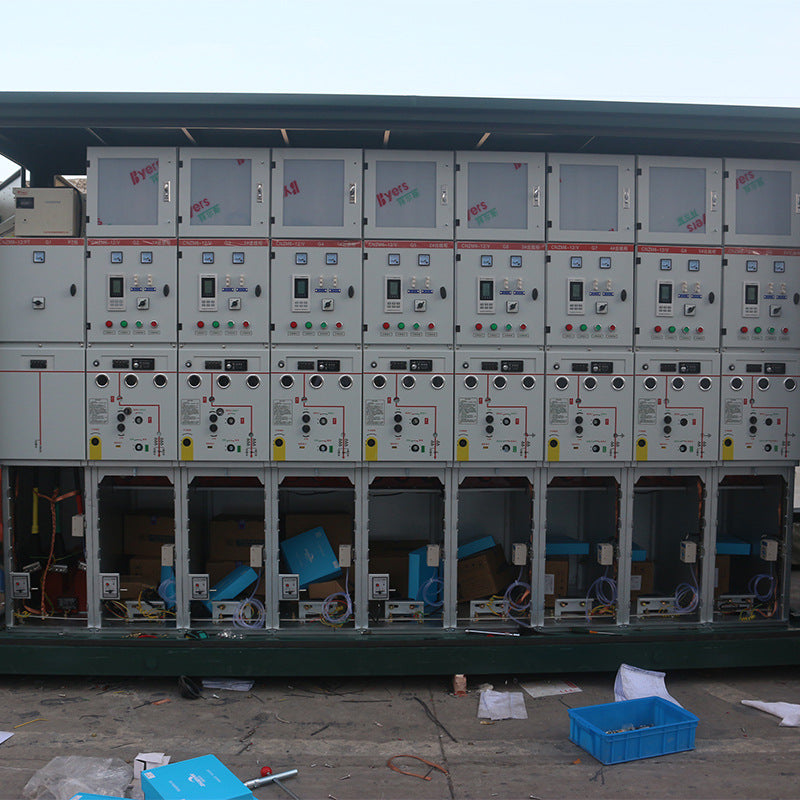 Durable solid cabinet switching station solid insulation ring network cabinet high voltage switchgear high voltage cable branch box