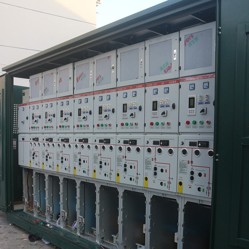 Durable solid cabinet switching station solid insulation ring network cabinet high voltage switchgear high voltage cable branch box