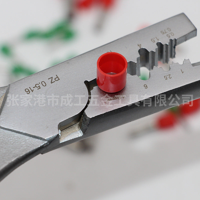 PZ0.5mm ² -16mm ² German 8.5 inch crimping pliers, cold terminal pliers crimping pliers terminal pliers