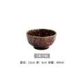 Japanese ceramic dinnerware set - includes bowls, baking dishes, soup plates, steak plates - modern creative tableware for home and hotel use