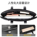 Three-layer large-capacity document bag, conference bag, information bag, business office bag, satchel document bag, printed briefcase
