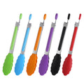 Factory direct, ready to ship: new silicone food tongs - food clips, bread clips, bbq tongs in candy colors