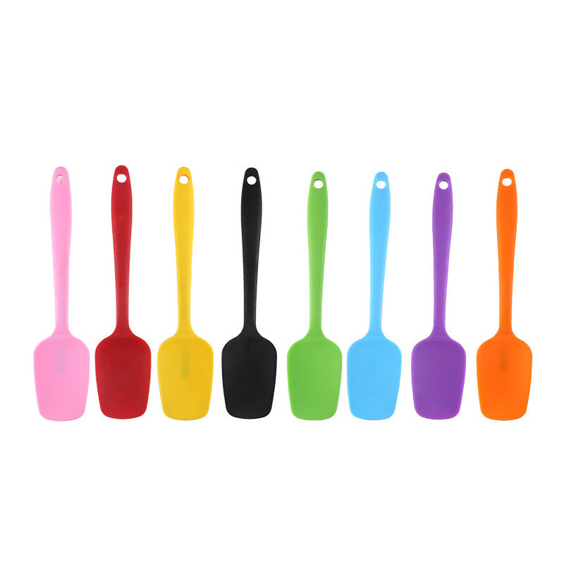 Factory direct supply of baking tools 28cm large all-in-one silicone butter spatula cream spatula spatula