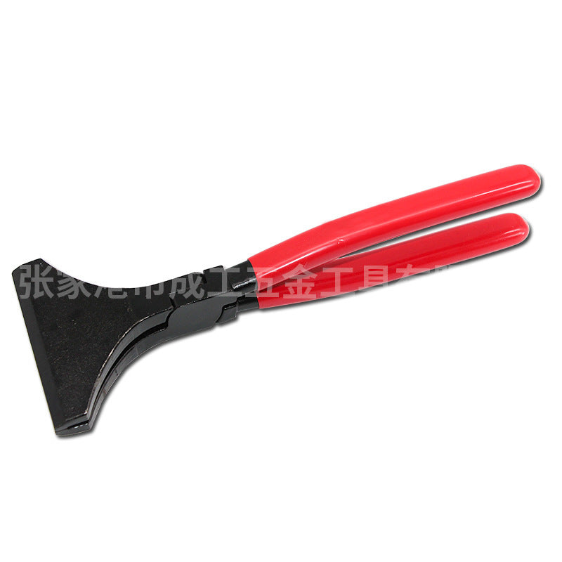 Wholesale Wide Nozzle Folding Plate Pliers 10 Inch Iron Plate Pliers Clamp Pliers Heavy Duty Clamp Pliers for Foreign Trade Straight Head Iron Plate Pliers