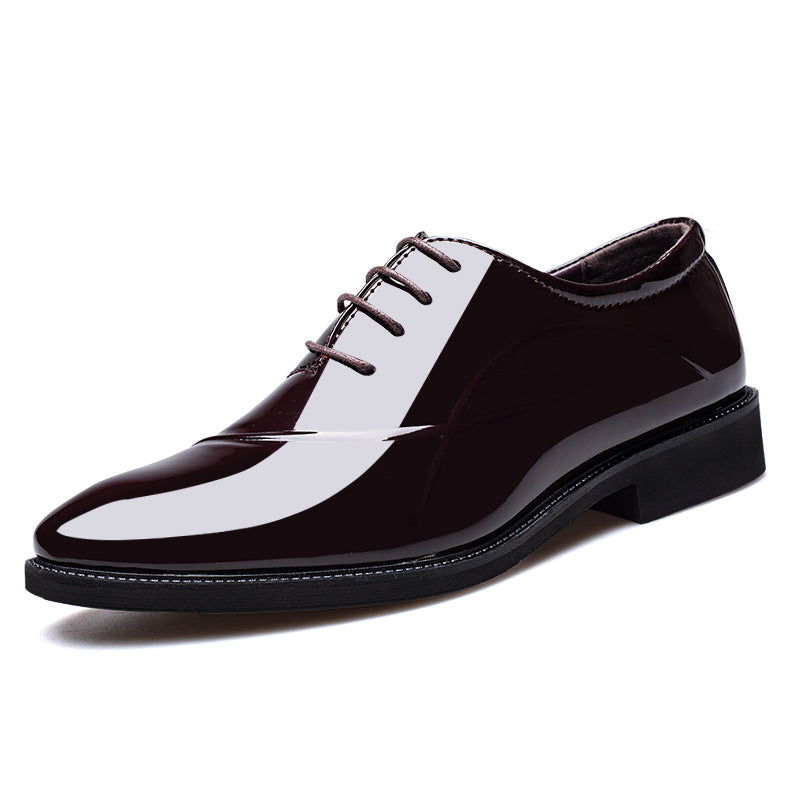 New arrival leather shoes plus size business formal shoes men's casual shoes tie back wedding shoes easiest for match men's shoes dropshipping
