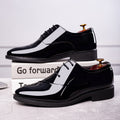 New arrival leather shoes plus size business formal shoes men's casual shoes tie back wedding shoes easiest for match men's shoes dropshipping