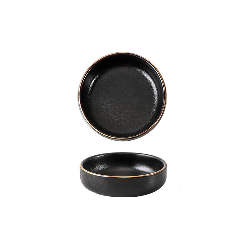 Flavor plate bone plate vegetable plate for home sauce plate commercial creative snack plate stylish dry sauce plate manufacturer wholesale