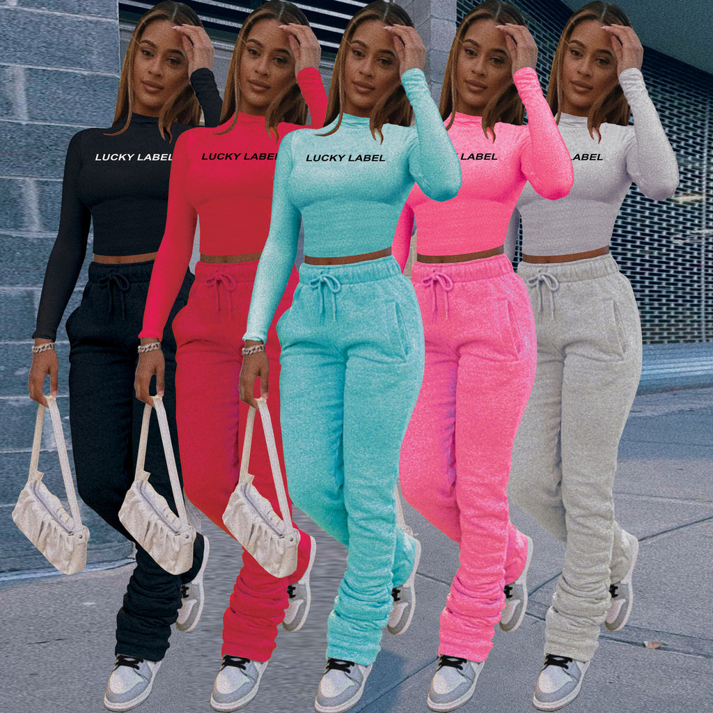 European and American   solid color turtleneck slim-fitting and thin short open-button long-sleeved bottoming shirt women's autumn and winter casual pants