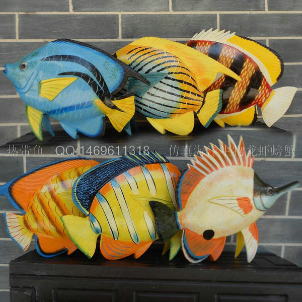 Simulation tropical fish aquarium model 12 inch 30cm ocean fish, colorful fish, underwater fish, plastic fake fish wholesale
