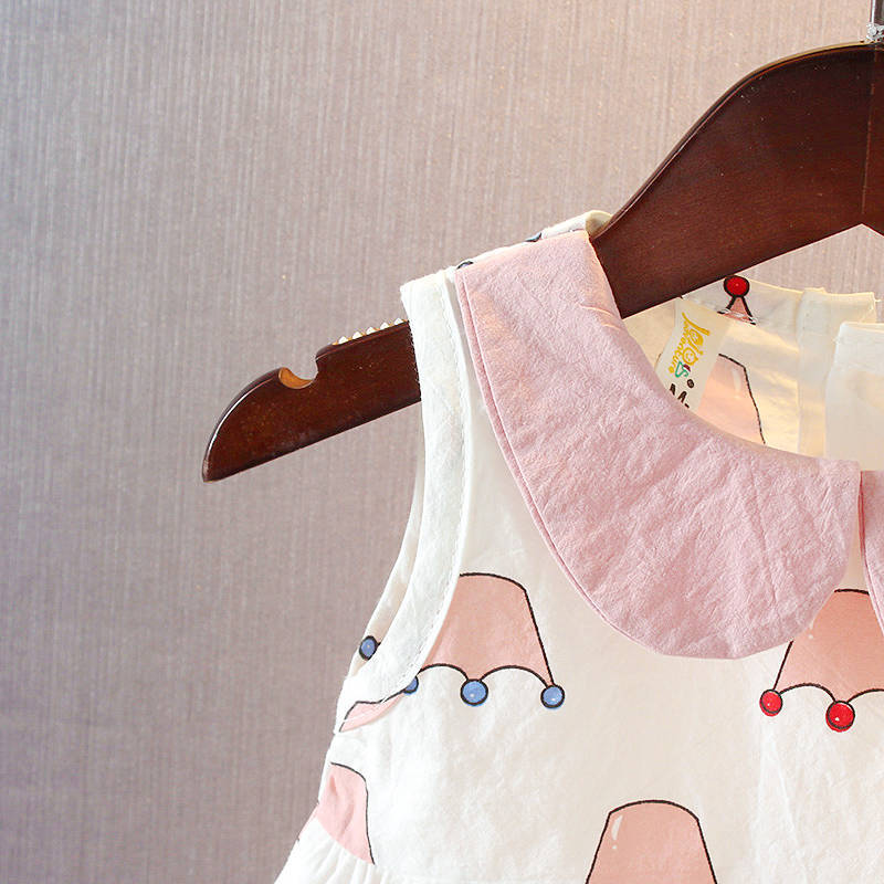 Baby girl summer dress - stylish & chic, 0-1 year old, infant princess dress, new cotton dress for toddler girls, summer collection
