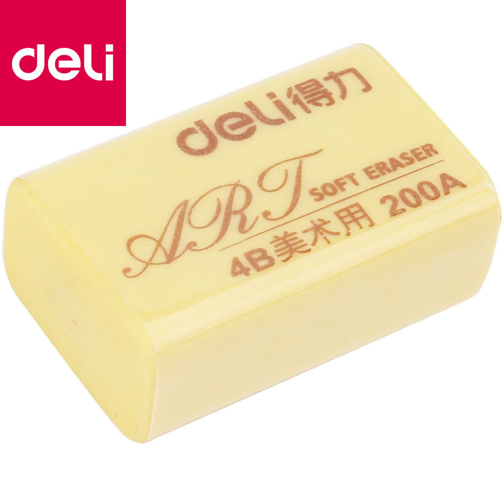 Deli 4B Eraser 7535 Exam Drawing Painting Eraser, Art Eraser Student Eraser Wholesale