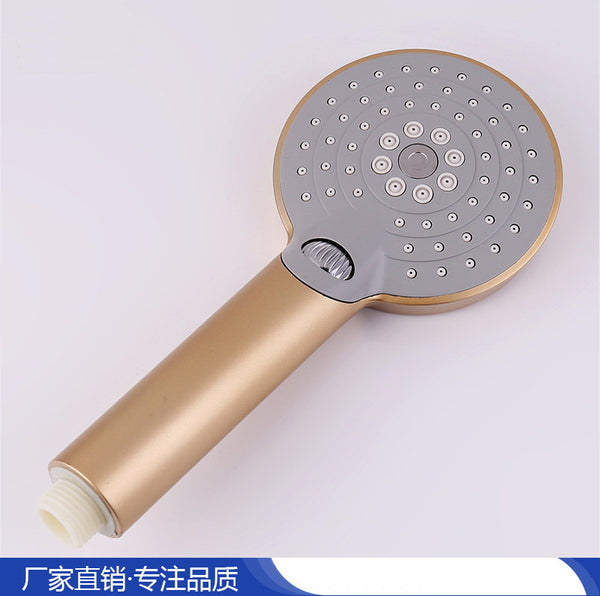 Golden switch shower shower nozzle set single head bath pressurized bath bathroom faucet water heater Yuba