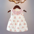 Baby girl summer dress - stylish & chic, 0-1 year old, infant princess dress, new cotton dress for toddler girls, summer collection