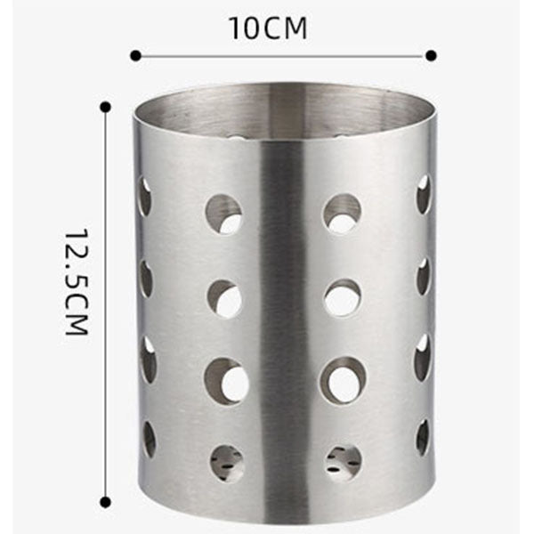 304 thickened storage tube stainless steel chopstick tube kitchen multifunctional chopstick cage for home drain chopstick bucket suit