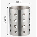 304 thickened storage tube stainless steel chopstick tube kitchen multifunctional chopstick cage for home drain chopstick bucket suit