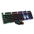 Illuminated wired gaming mouse and keyboard combo - professional manufacturer, customization, oem, and private label services