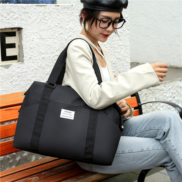 Customized, portable travel bags, duffel bags, fitness sports bags, large-capacity water-proof folding travel bags, wholesale.