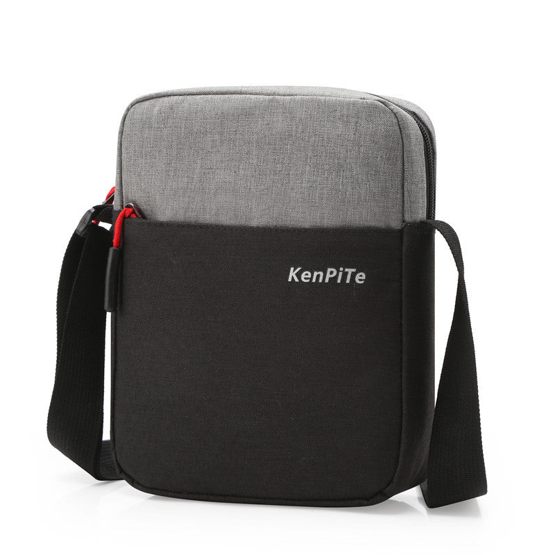 Cross-border men's shoulder bag outdoor messenger bag travel small square bag casual fashion mobile phone bag cycling small bag wholesale