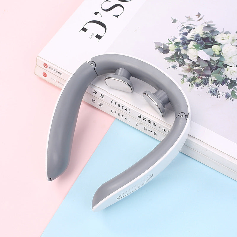 Cervical spine massager, multi-technique electric pulse full body meridian massager, neck support device, neck massager