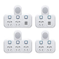 Two-pin socket converter, two-pin us standard, thai power strip, wireless multi-function two-phase double-head 2-item usb power strip