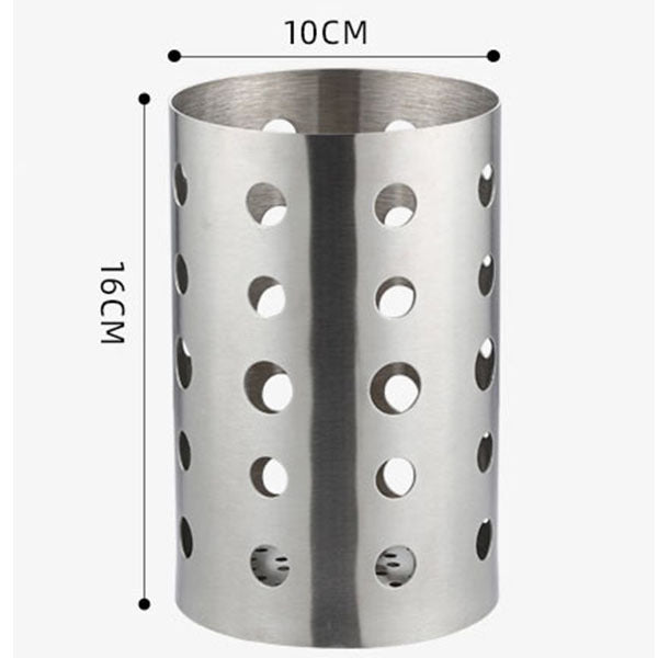 304 thickened storage tube stainless steel chopstick tube kitchen multifunctional chopstick cage for home drain chopstick bucket suit